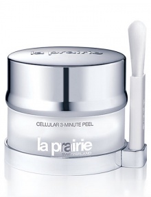 A three minute, once a week way to brush on a professional level of exfoliants that can instantly shrink pores, firm skin, visibly de-wrinkle and uncover the radiant skin that lies just beneath the surface. 1.4 oz. 