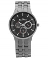 Fan the fashion flames with this bold timepiece from Skagen Denmark.