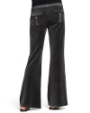 Snap-patch back pockets lend a utility-inspired feel to Juicy Couture's signature velour lounge pants.