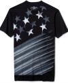 America's iconic tee by American Rag with starry graphic on front.