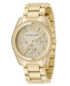 Wear beauty on your sleeve with this timeless watch from Michael Kors.