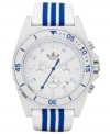 Like your favorite pair of old-school sneakers, this striped adidas watch keeps you in-style.