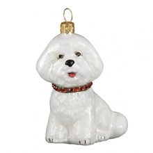 A lovely gift for any Bichon owner, the Pet Set dog ornaments from Joy to the World are endorsed by Betty White to benefit Morris Animal Foundation. Each hand painted ornament is packed individually in its own black lacquered box. A lovely gift for any Bichon owner, the Pet Set dog ornaments from Joy to the World are endorsed by Betty White to benefit Morris Animal Foundation. Each hand painted ornament is packed individually in its own black lacquered box.