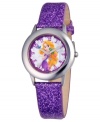 Let your hair down with this glittery watch from Disney! Featuring a Rapunzel graphic and glitz accents at the dial.