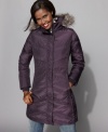 London Fog's quilted coat outruns those blustery winter blues in high style! This women's down coat is all you need to keep warm. (Clearance)