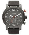 Fossil's Nate collection highlights stylish watches designed for the adventurous man.