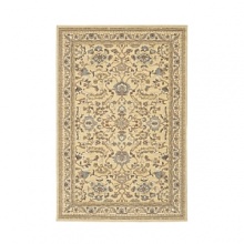 Evoking the neutral hues and natural beauty of Big Sur, Karastan's Sierra Mar Collection blends modern comfort with the world's richest texAtile traditions. This Karastan rug features an intricate floral pattern on a luminous ground with hints of blue and darker brown. Space dyed yarns create a radiant color stria to complement both modern and traditional interiors. Evoking the neutral hues and natural beauty of Big Sur, Karastan's Sierra Mar Collection blends modern comfort with the world's richest texAtile traditions. This Karastan rug features an intricate floral pattern on a luminous ground with hints of blue and darker brown. Space dyed yarns create a radiant color stria to complement both modern and traditional interiors.