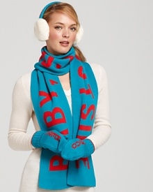 Make the perfect winter statement in plush earmuffs with Baby It's Cold Outside written on headband. Make the perfect winter statement in plush earmuffs with Baby It's Cold Outside written on headband.
