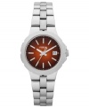 A striking Sylvia collection watch from Fossil with a bold red dial.