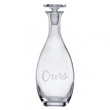 kate spade new york Two of a Kind Ours Decanter kate spade new york Two of a Kind Ours Decanter