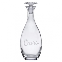 kate spade new york Two of a Kind Ours Decanter