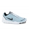 Free your potential Nike's Free TR Fit sneakers give your feet room to breathe and flex with their mesh upper, comfort design and custom-fit feel.