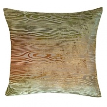 A whimsical wood grain print lays pleasantly on this decorative pillow. Fashioned from a fine silk, it makes a beautiful addition to any home. A whimsical wood grain print lays pleasantly on this decorative pillow. Fashioned from a fine silk, it makes a beautiful addition to any home.