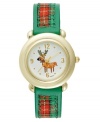 Take flight this holiday season with Charter Club's reindeer watch.