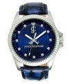 An alluring combination of blues and silvers create the Stella watch from Juicy Couture.