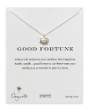 Talk about charm: Make a wish and slip on this sterling silver token from Dogeared, a striking reminder of your hopes for the year ahead.