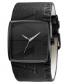 Say it loud with this unisex AX Armani Exchange watch.