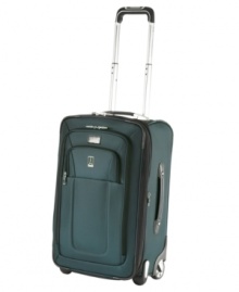 Versatile enough for any adventure, Travelpro's carry-on expands to your demands with a removable suiter, multiple organizer pockets and tough, yet lightweight, stain-resistant fabric that keeps your luggage looking sharp. Lifetime warranty. Qualifies for Rebate Versatile enough for any adventure, Travelpro's carry-on expands to your demands with a removable suiter, multiple organizer pockets and tough, yet lightweight, stain-resistant fabric that keeps your luggage looking sharp. Lifetime warranty. Qualifies for Rebate