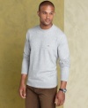 Soft with a classic design, this Tommy Hilfiger sweater is timeless.