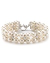 Majorica Social Occasion 2-Row Pearl Bracelet