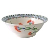 Ronde d'Orient by Gien is a full-service collection with a blue & white motif punctuated by deep orange carnations. This design was inspired by Turkish and Mediterranean ceramics.