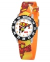 Avengers assemble! Help your kids stay on time with this fun Time Teacher watch from Marvel. Featuring iconic character, Iron Man, the hands are clearly labeled for easy reading.