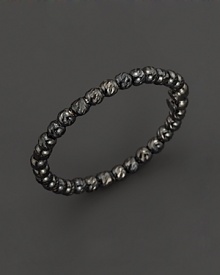 Gleaming black gold ring, lovely alone or perfect for stacking. Gleaming black gold ring, lovely alone or perfect for stacking.