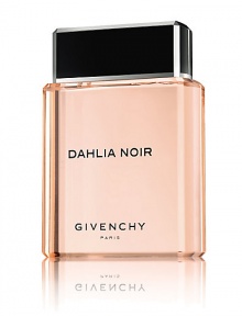 A fantasy flower. The first fragrance developed under the creative direction of Riccardo Tisci, Dahlia Noir embodies the mysterious, singular radiance of a woman's graceful power. Dahlia Noir is both feminine and sensual thanks to its floral and powdery facets, but also powerful and captivating with its woody base notes. This crystalline pink shower gel releases the fragrant notes of Dahlia Noir and is infused with birch sap and cotton extract to leave the skin soft and moisturized. 6.7 oz.