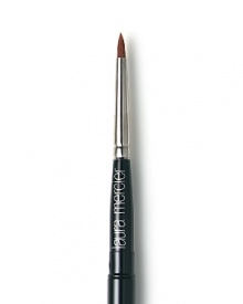 Laura Mercier Pointed Eye Liner Brush is a synthetic brush that tapers to a narrow point, allowing you to determine the width of eye liner by the pressure applied. Specially designed for precise application of wet Eye Liner. Laura Mercier Pointed Eye Liner Brush is a synthetic brush that tapers to a narrow point, allowing you to determine the width of eye liner by the pressure applied. Specially designed for precise application of wet Eye Liner.