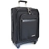 Bric's Pinninfarina collection provides the durability of hard-cased luggage with a classically sleek Italian design.