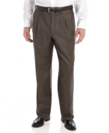 With a neutral palette and a clean, classic finish, these Lauren by Ralph Lauren pants are instant sophistication. With a neutral palette and a clean, classic finish, these Lauren by Ralph Lauren pants are instant sophistication.