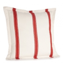 With a spirit that recalls the vibrant beauty of the French countryside, batik sunflowers, rustic calico and vintage ticking stripes, Lauren by Ralph Lauren's Villa Martine collection is delightfully executed in a palette of fresh red, white and blue for bucolic style that lends a summery mood to any décor.