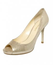 With their sleek peep-toe platform pumps, you'll be a fashion maven in Enzo Angiolini's Maiven pumps! With a 3-3/4 covered heel, they're available in a stylish selection of materials and colors. With their sleek peep-toe platform pumps, you'll be a fashion maven in Enzo Angiolini's Maiven pumps! With a 3-3/4 covered heel, they're available in a stylish selection of materials and colors.