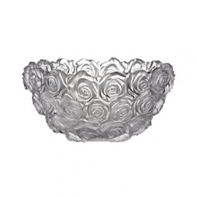The couture designer Monique Lhuillier celebrates her creative collaboration with Waterford Crystal with the Sunday Rose Collection. Inspired by her iconic Sunday Rose wedding gown, this sculptural bowl recalls a bountiful bouquet of roses in full bloom. The couture designer Monique Lhuillier celebrates her creative collaboration with Waterford Crystal with the Sunday Rose Collection. Inspired by her iconic Sunday Rose wedding gown, this sculptural bowl recalls a bountiful bouquet of roses in full bloom.