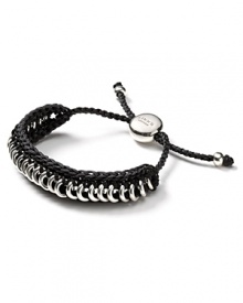Less campy. More cool. Links of London's chic upgrade of the woven friendship bracelet is this season's must-have extra. Single or stacked, it's a style-setter staple. Less campy. More cool. Links of London's chic upgrade of the woven friendship bracelet is this season's must-have extra. Single or stacked, it's a style-setter staple.