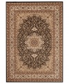 An intricately complex Persian-inspired design in crisp tones creates a captivating accent in the Princeton area rug from Kenneth Mink. Crafted for supreme durability with an ultra-soft finish.