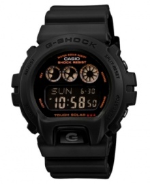 Built to last, dressed to impress. This G-Shock watch is a shock-resistant design, strengthened by durable resin. Built to last, dressed to impress. This G-Shock watch is a shock-resistant design, strengthened by durable resin.