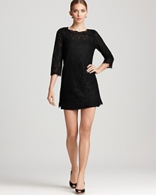 This Joie lace dress is the uptown-chic creation cocktails calls for. The refined style reflects your sophisticated style; complete the look with glossy pumps and a sleek clutch. This Joie lace dress is the uptown-chic creation cocktails calls for. The refined style reflects your sophisticated style; complete the look with glossy pumps and a sleek clutch.
