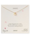 Sweet and oh so symbolic, this delicate 14-karat gold dipped necklace from Dogeared brings a touch of charm to your jewel box.