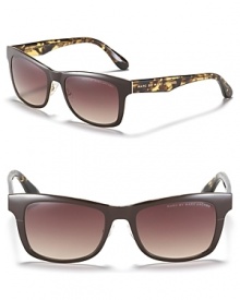 Exude perennial cool in these sleek wayfarers from MARC BY MARC JACOBS. Exude perennial cool in these sleek wayfarers from MARC BY MARC JACOBS.