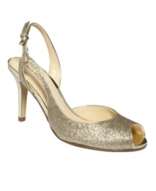 A glittering addition to your shoe collection. The Jimmy pumps by Marc Fisher glam up their timeless slingback profile with sparkling shine. Available exclusively at Macy's. A glittering addition to your shoe collection. The Jimmy pumps by Marc Fisher glam up their timeless slingback profile with sparkling shine. Available exclusively at Macy's.