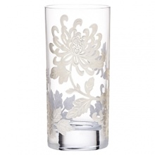 Bring your table to life with vintage florals set upon a crystal backdrop. Painted Camellia glassware creates a beautiful melodic feel for casual or fine dining. Bring your table to life with vintage florals set upon a crystal backdrop. Painted Camellia glassware creates a beautiful melodic feel for casual or fine dining.
