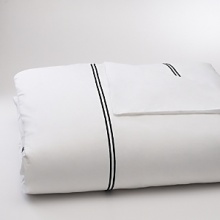 Known for its luxurious linens, Frette is the preeminent provider of quality bedding to the world's finest hotels. Soft and ultra-comfortable, this duvet cover is long lasting. Known for its luxurious linens, Frette is the preeminent provider of quality bedding to the world's finest hotels. Soft and ultra-comfortable, this duvet cover is long lasting.