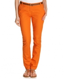 In a relaxed boyfriend fit, these colored MICHAEL Michael Kors chinos punch up your spring wardrobe! In a relaxed boyfriend fit, these colored MICHAEL Michael Kors chinos punch up your spring wardrobe!