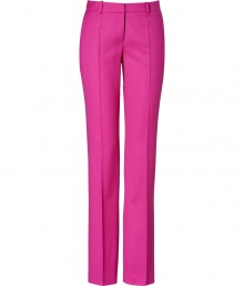 Your workweek style just got more chic with these straight leg pants from Hugo - Flat front, belt loops, off-seam pockets, single back welt pocket, straight leg with crease detail - Slim fit - Style with a fitted blouse, a blazer, and classic pumps Your workweek style just got more chic with these straight leg pants from Hugo - Flat front, belt loops, off-seam pockets, single back welt pocket, straight leg with crease detail - Slim fit - Style with a fitted blouse, a blazer, and classic pumps