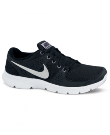 The Nike Flex Experience RN sneakers by Nike offer flexible, lightweight comfort in a stylish, sporty silhouette. The Nike Flex Experience RN sneakers by Nike offer flexible, lightweight comfort in a stylish, sporty silhouette.
