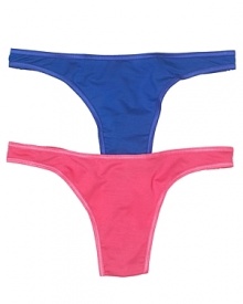 A basic thong with satin trim from Cosabella. A basic thong with satin trim from Cosabella.