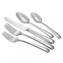 Deliciously sleek to complement absolutely everything, Atelier is supremely versatile. Clean lines in perfect proportion form a flatware collection of meticulously refined luxury. Deliciously sleek to complement absolutely everything, Atelier is supremely versatile. Clean lines in perfect proportion form a flatware collection of meticulously refined luxury.