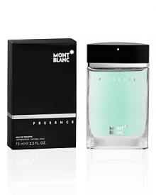 Montblanc Presence Eau de Toilette features the freshness of bergamot embraced by the spicy warmth of ginger, cardamon and cinnamon. New heights of traditional distinction are scaled with notes of sage, apple and heliotrope. Masculine sensuality is expressed with tonka bean and amber, infused with sensual sandalwood and musk. Montblanc Presence Eau de Toilette features the freshness of bergamot embraced by the spicy warmth of ginger, cardamon and cinnamon. New heights of traditional distinction are scaled with notes of sage, apple and heliotrope. Masculine sensuality is expressed with tonka bean and amber, infused with sensual sandalwood and musk.