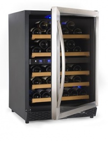 Wine Enthusiast carefully considered its customers' suggestions on what would make the perfect wine cellar. The result is the N'FINITY 50 Dual-Temperature Wine Cellar, a hybrid of the most sought-after features in one complete unit. Wine Enthusiast carefully considered its customers' suggestions on what would make the perfect wine cellar. The result is the N'FINITY 50 Dual-Temperature Wine Cellar, a hybrid of the most sought-after features in one complete unit.